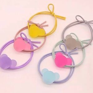 MIckey Mouse Elastic Hair Band!-  Frosted Gray